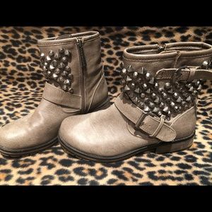 Studded boots